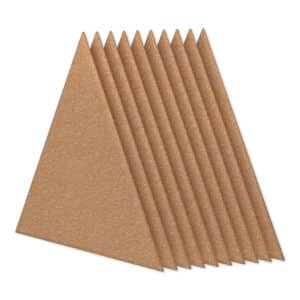 Polyester Acoustic Panel - Triangle (Natural Sand)