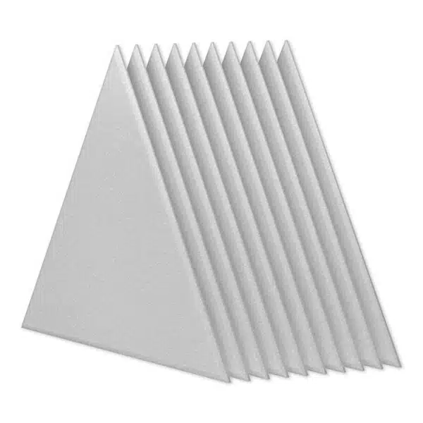Polyester Acoustic Panel - Triangle (White)