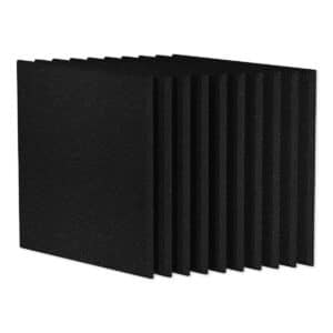 Polyester Acoustic Panel - Square (Black)
