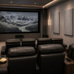 Acoustic Panels in a Home Theater