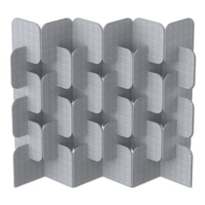 QuietQube Room Divider (Light Marble Grey)