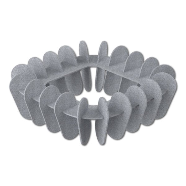Silent Bloom Ceiling Cloud (Light Marble Grey)