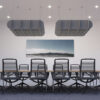 Polyester Waffle Baffle (Radiused, Charcoal Grey)