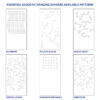 Essential Acoustic Hanging Dividers (Patterns)