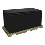 SelectSound® Black Acoustic Board (96" x 48" x 2", Pallet)